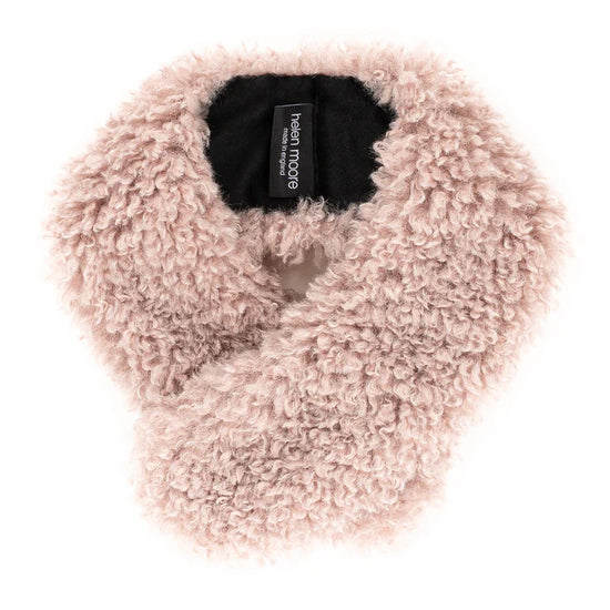 Helen Moore Rose Faux Fur Vintage Collar