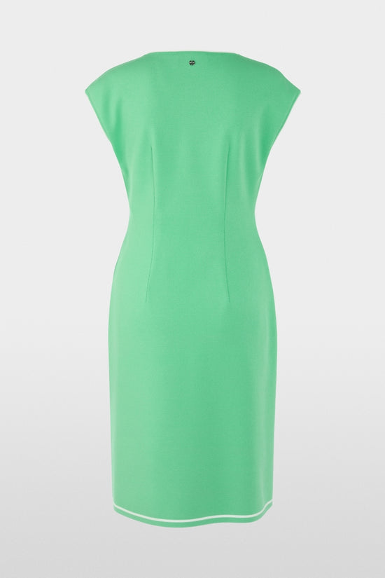 Marc Cain Jade Figure Hugging V Neckline Fine Knit Midi Dress AC21.25 M11