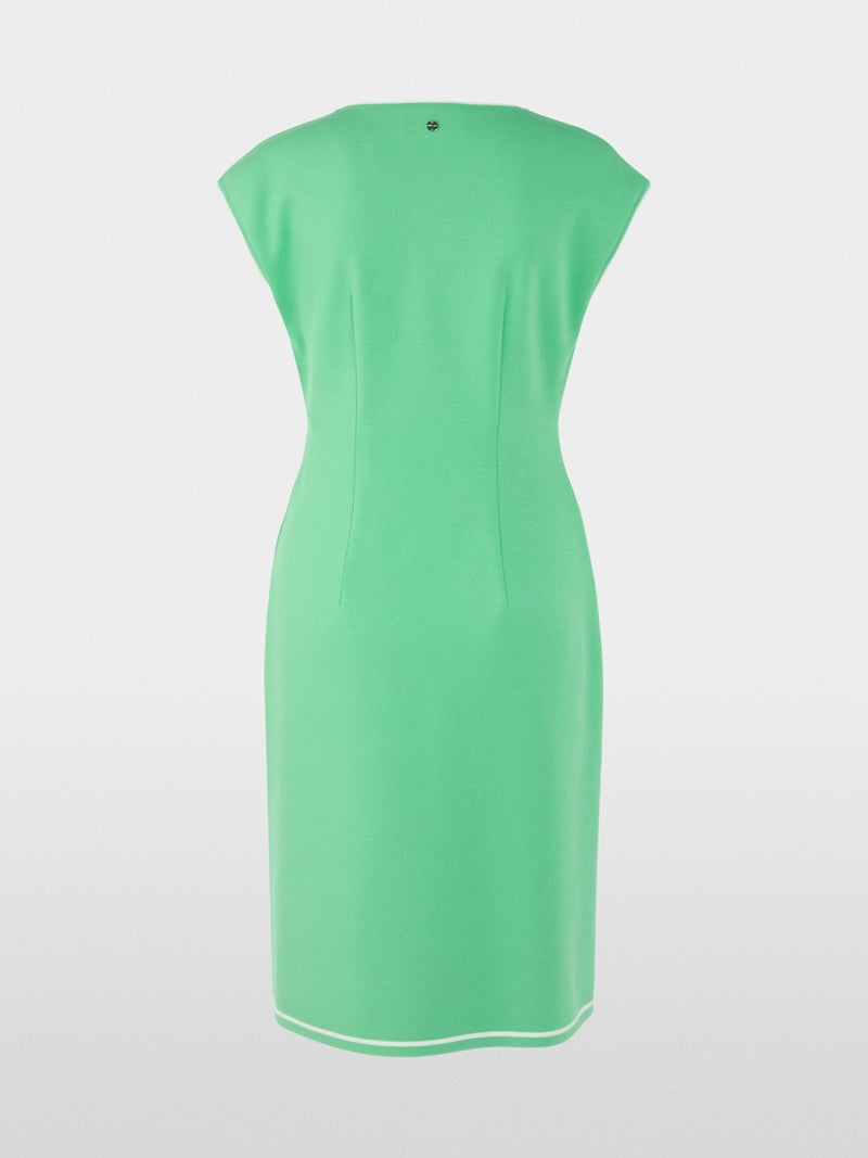 Marc Cain Jade Figure Hugging V Neckline Fine Knit Midi Dress AC21.25 M11