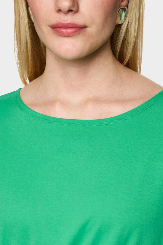 Marc Cain Jade Cap Sleeve T-Shirt with Wide Fitted Hem AC48.19 J14