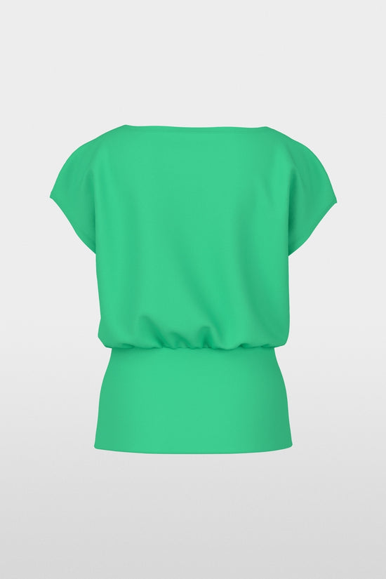 Marc Cain Jade Cap Sleeve T-Shirt with Wide Fitted Hem AC48.19 J14