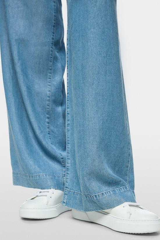 Marc Cain Light Blue Denim Wichita Wide Fit Lyocell Jeans
