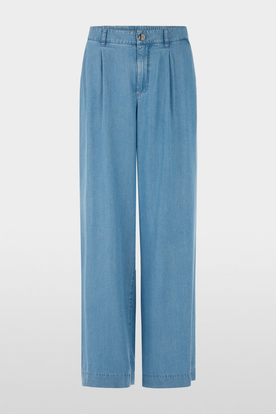 Marc Cain Light Blue Denim Wichita Wide Fit Lyocell Jeans