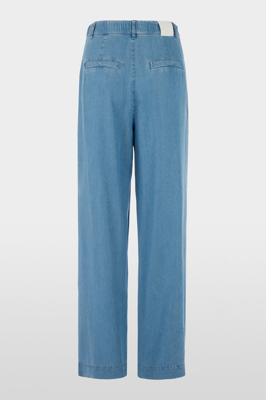 Marc Cain Light Blue Denim Wichita Wide Fit Lyocell Jeans