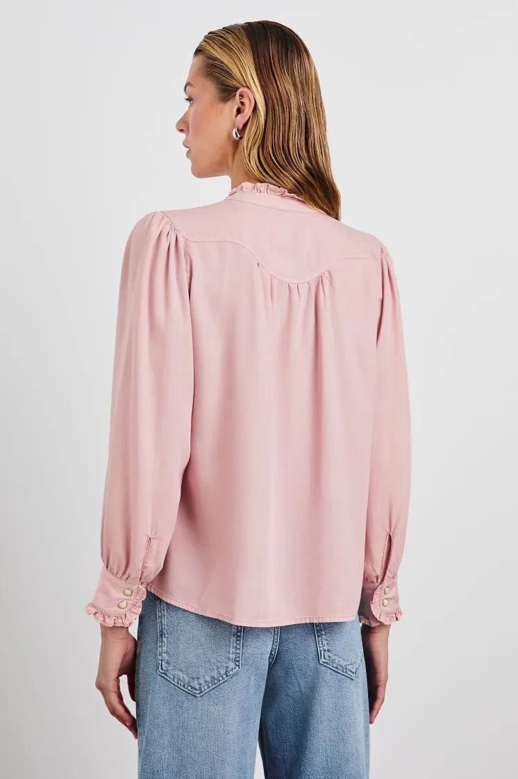 Rails frill collar shirt Alanna