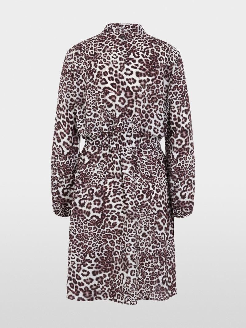 Marc Cain Sports Maroon Animal Print Short Dress AS21.16 W12