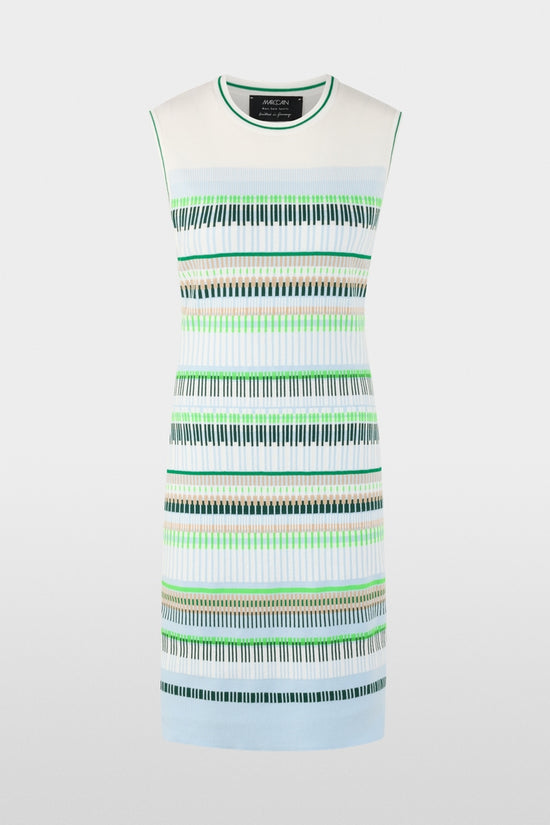 Marc Cain Sports Multicoloured Sleeveless Figure Hugging Mini Dress AS21.23 M17