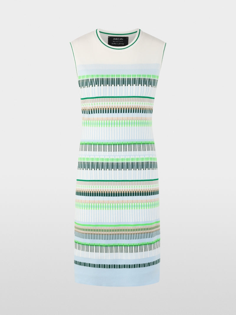 Marc Cain Sports Multicoloured Sleeveless Figure Hugging Mini Dress AS21.23 M17