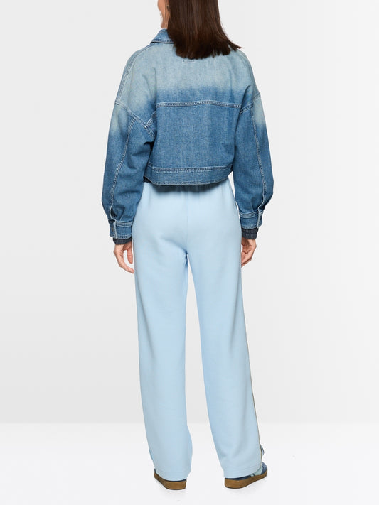 Marc Cain Sports Blue Short Denim Jacket with Zip AS31.10 D06