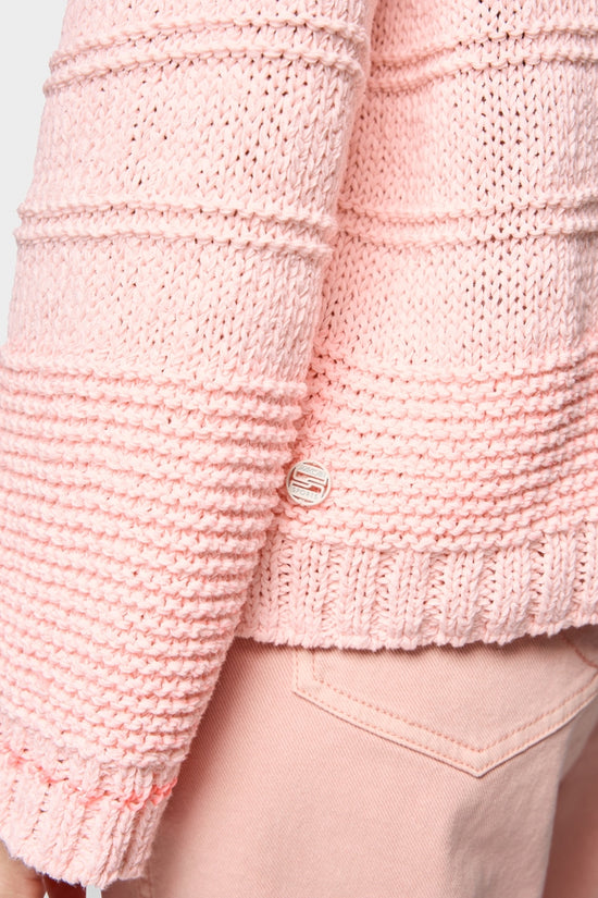 Marc Cain Sports Rosewater V Neck Relaxed Fit Sweater