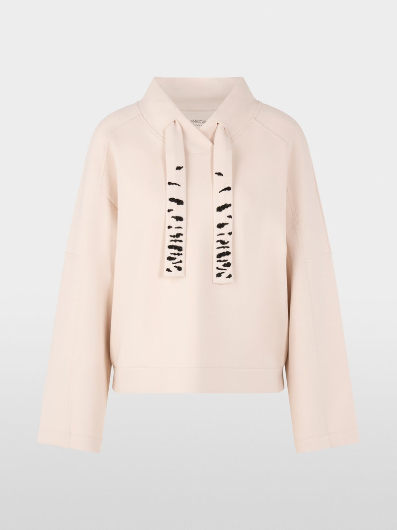 Marc Cain Sports Magnolia Drawstring Collar Sweatshirt