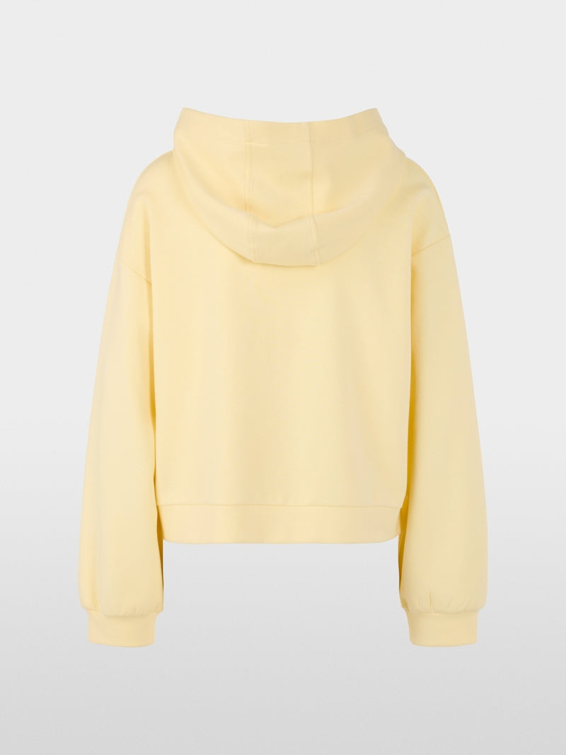 Marc Cain Sports Yellow Hooded Long Sleeve Sweatshirt AS44.12 J38