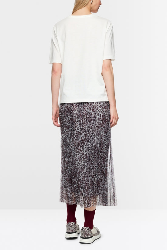 Marc Cain Sports Off-White Cherry Print Crew Neck T-Shirt AS48.21 J27