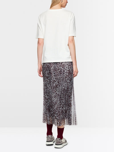 Marc Cain Sports Off-White Cherry Print Crew Neck T-Shirt AS48.21 J27