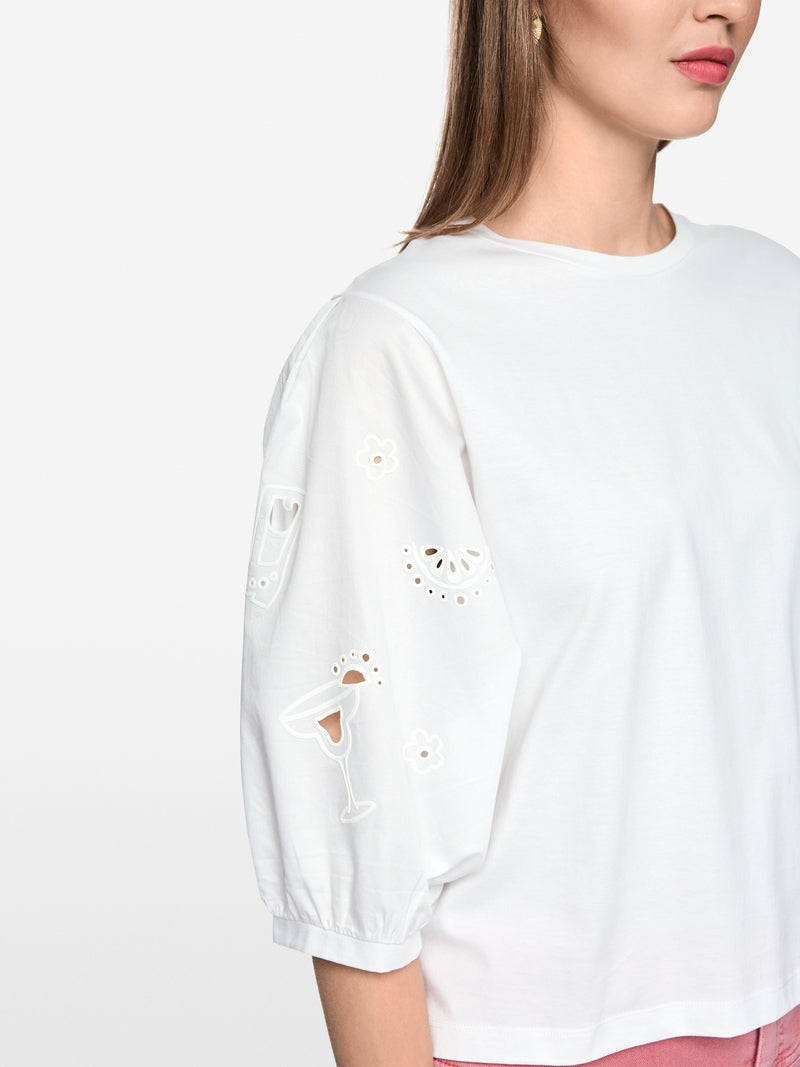 Marc Cain Sports 3/4 Balloon Sleeve Top