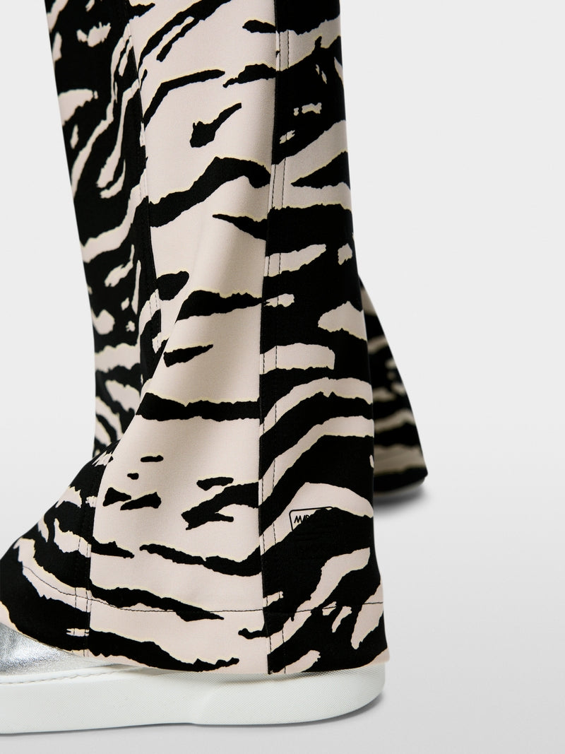 Marc Cain Animal Print Welkom Wide Leg Trousers AS81.13 J03