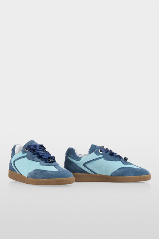 Marc Cain Sports Sky Blue Suede Trainers ASSH.07 l08
