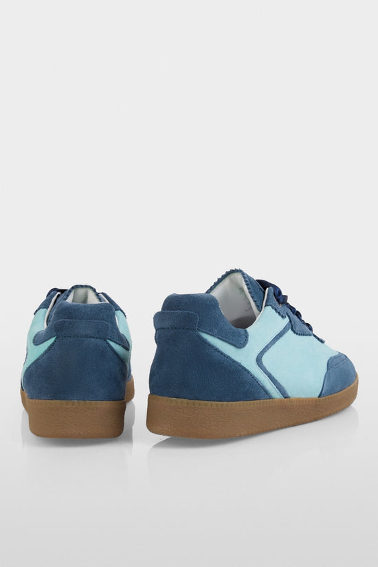 Marc Cain Sports Sky Blue Suede Trainers ASSH.07 l08