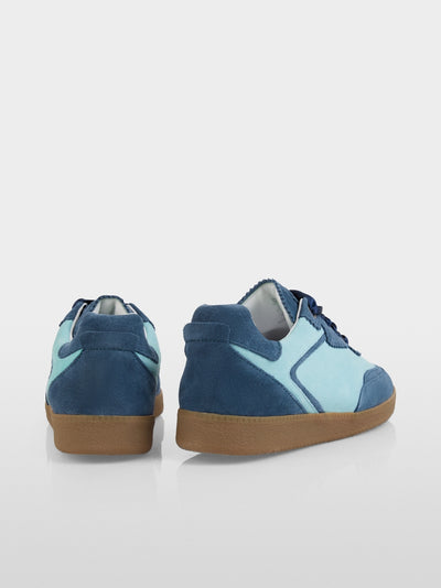Marc Cain Sports Sky Blue Suede Trainers ASSH.07 l08