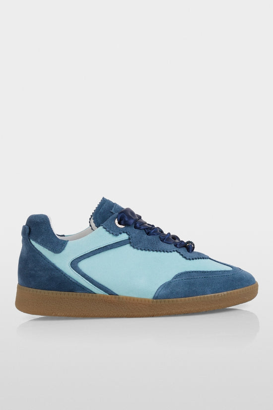 Marc Cain Sports Sky Blue Suede Trainers ASSH.07 l08