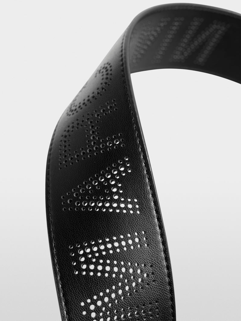 Marc Cain Black and White Medium Sized Shoulder Bag ASTI.03 M53