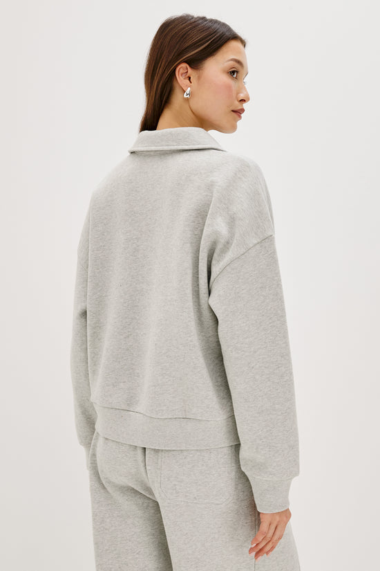 Rails long sleeve collared top Barlow
