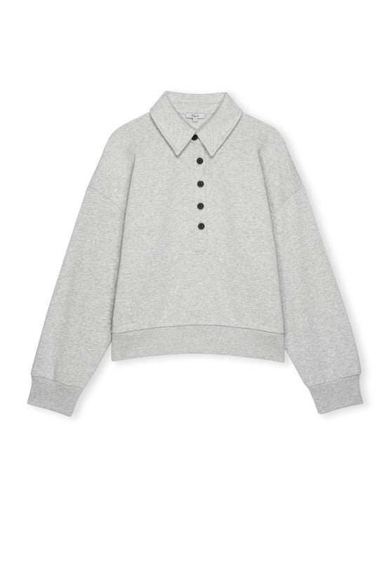 Rails long sleeve collared top Barlow