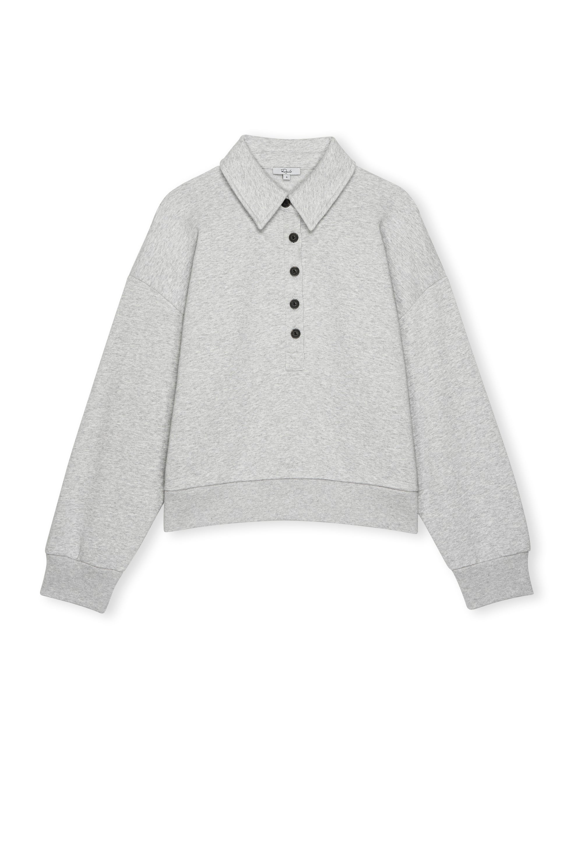 Rails long sleeve collared top Barlow