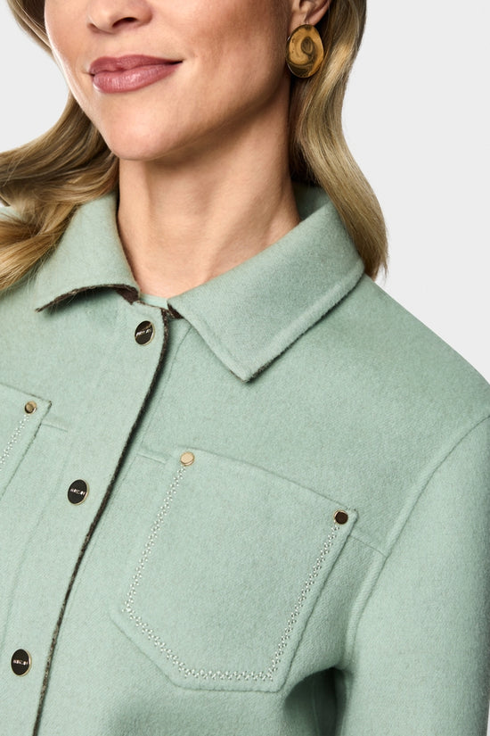 Marc Cain Luxurious Reversible Wool Jacket