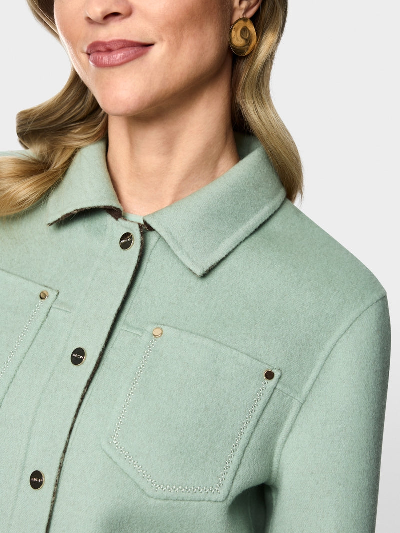Marc Cain Luxurious Reversible Wool Jacket