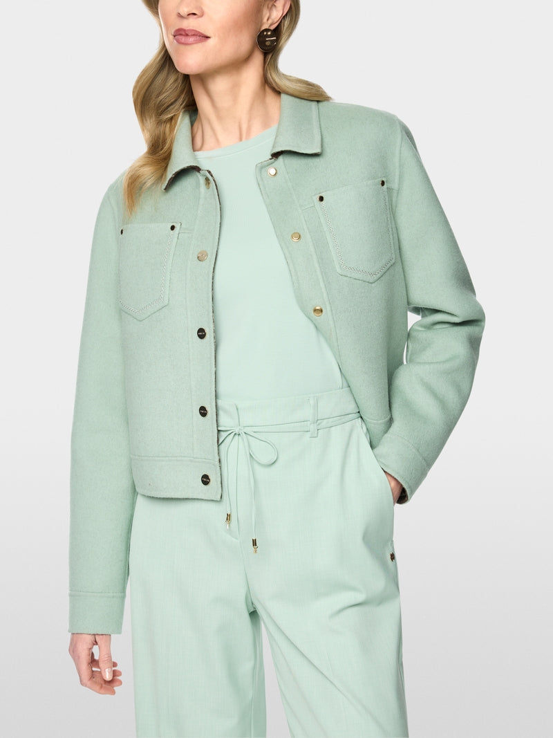 Marc Cain Luxurious Reversible Wool Jacket