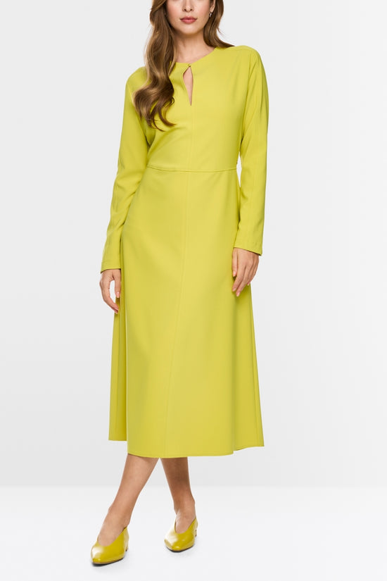 Marc Cain Apple Green A-Line Midi Dress