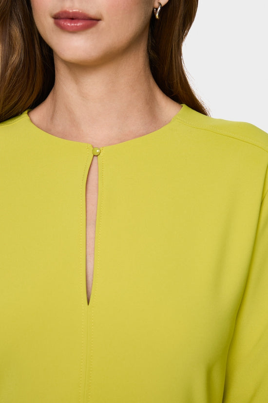 Marc Cain Apple Green A-Line Midi Dress