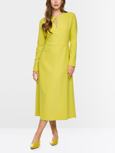 Marc Cain Apple Green A-Line Midi Dress BC21.01 W05