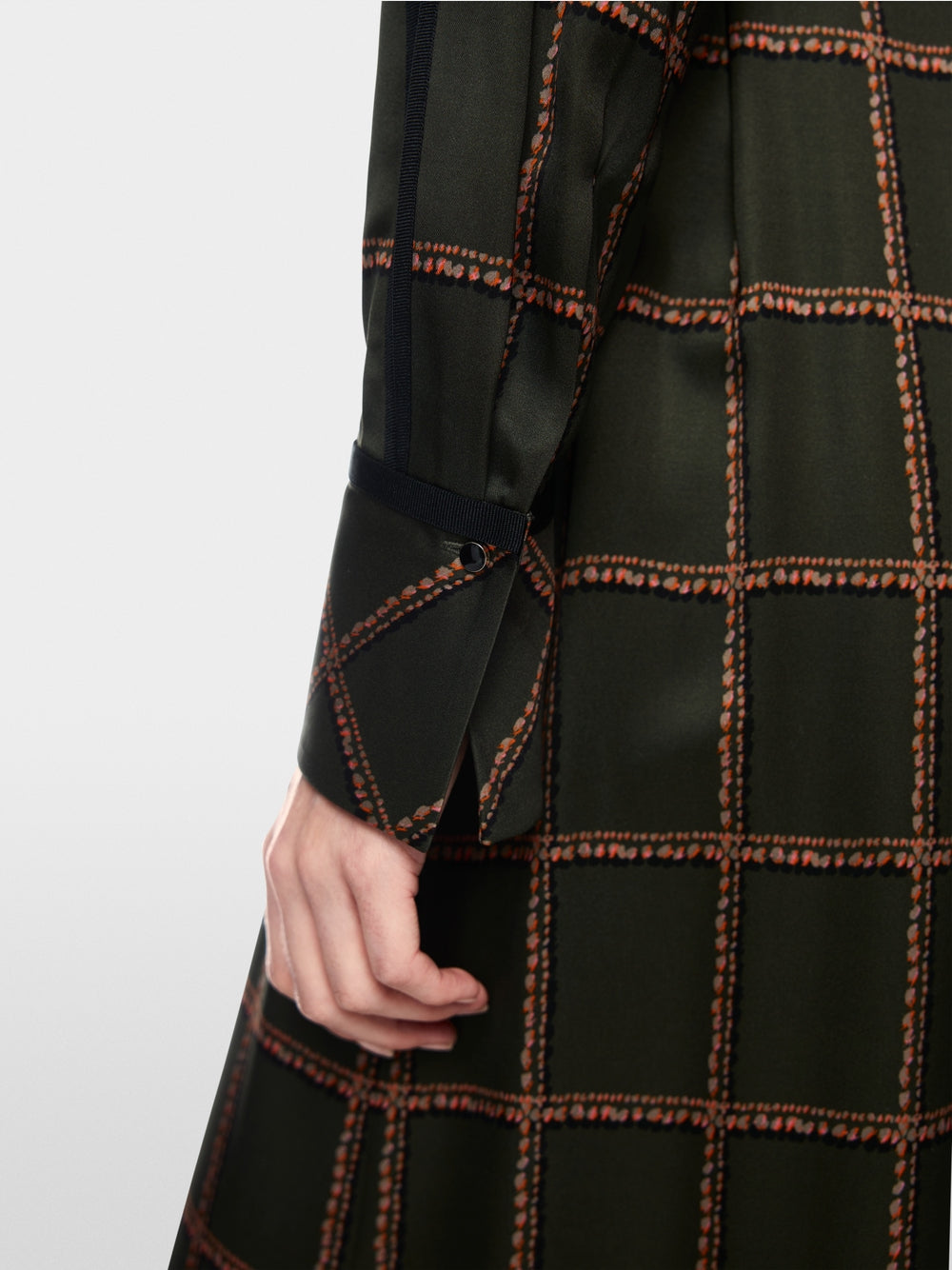 Marc Cain Forest Printed Viscose Dress with Belt
