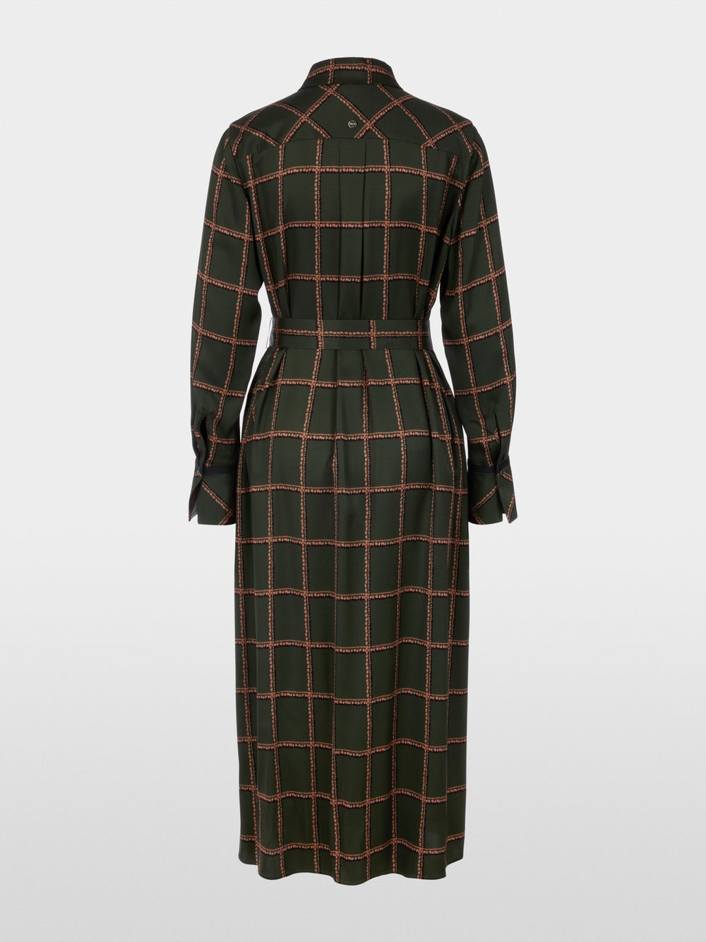 Marc Cain Forest Printed Viscose Dress with Belt