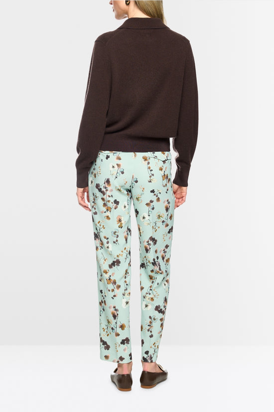 Marc Cain Brown V-Neck Cashmere Cardigan