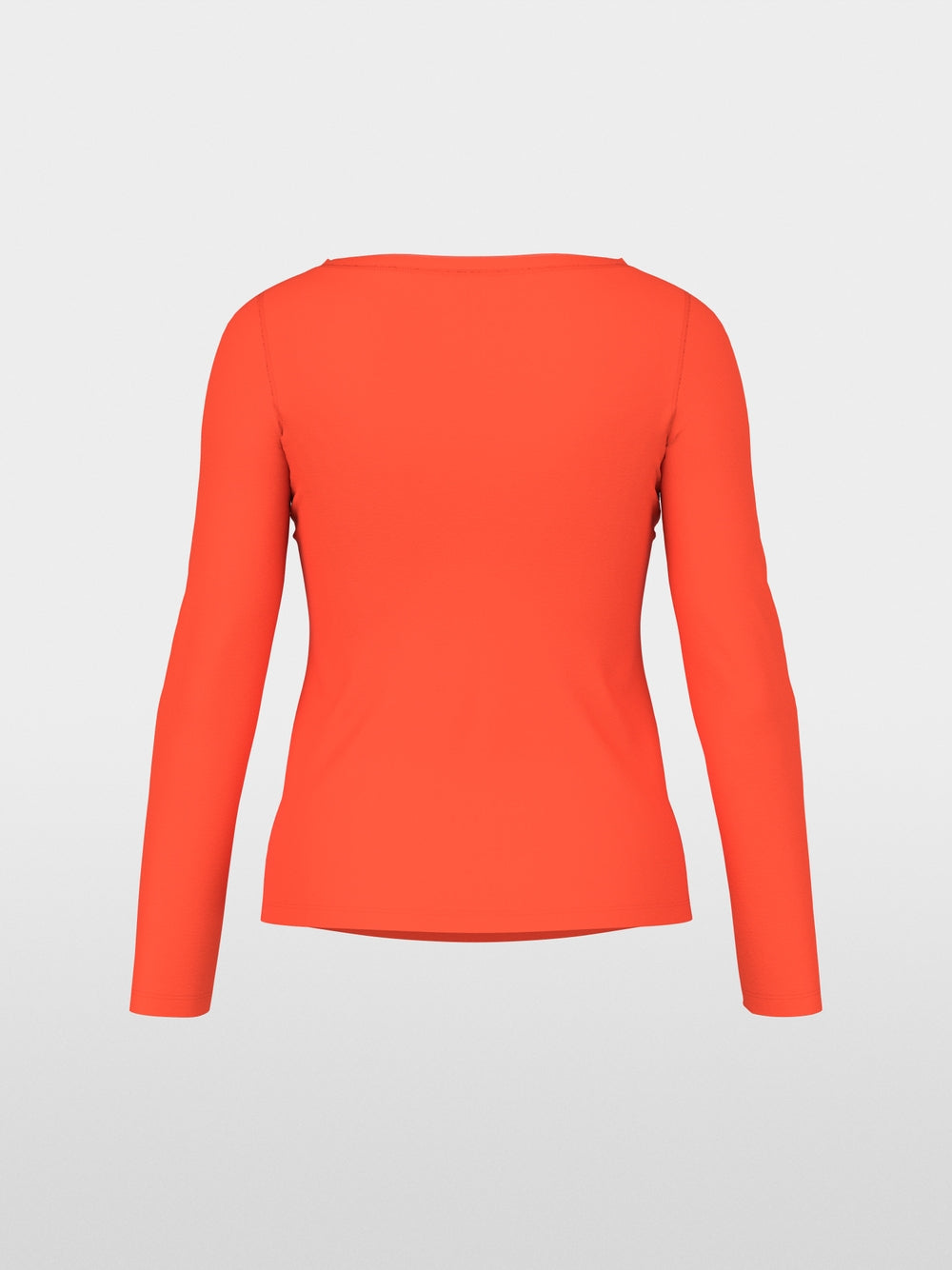 Marc Cain Tigerlily Top with Silk Neck Trim