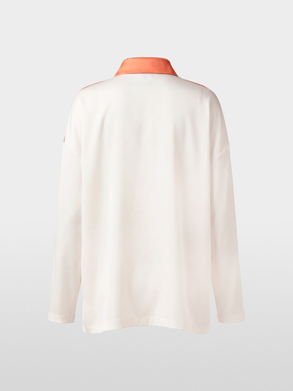 Marc Cain Off-White Silk Blend Blouse-Style Shirt