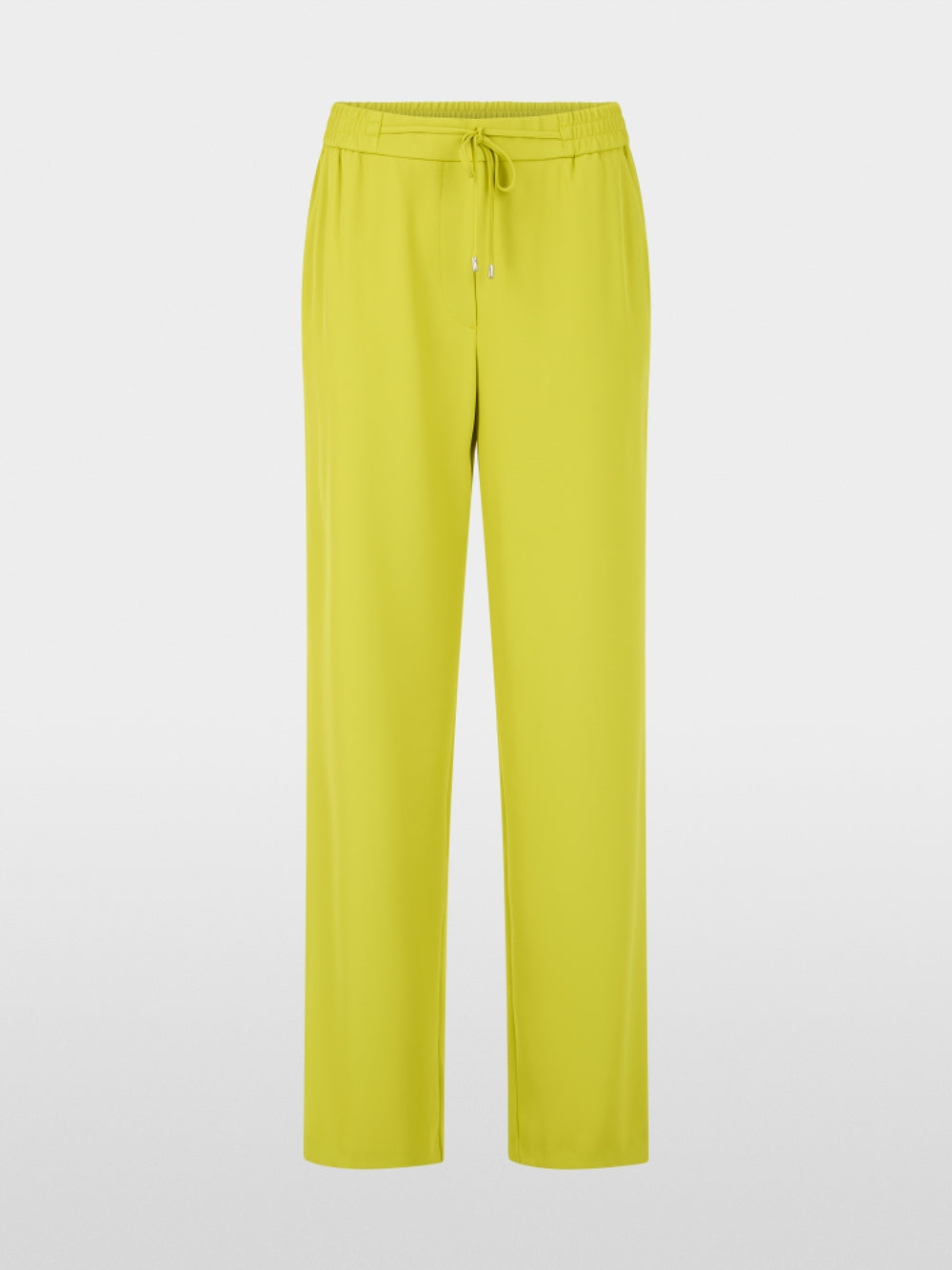 Marc Cain Apple Green Washington Wide Leg Pull-On Trousers