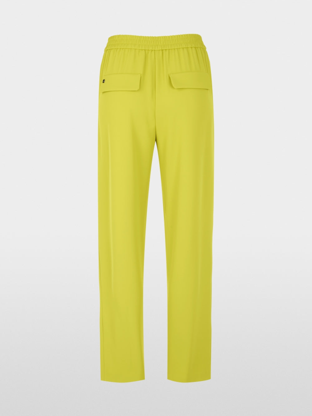 Marc Cain Apple Green Washington Wide Leg Pull-On Trousers