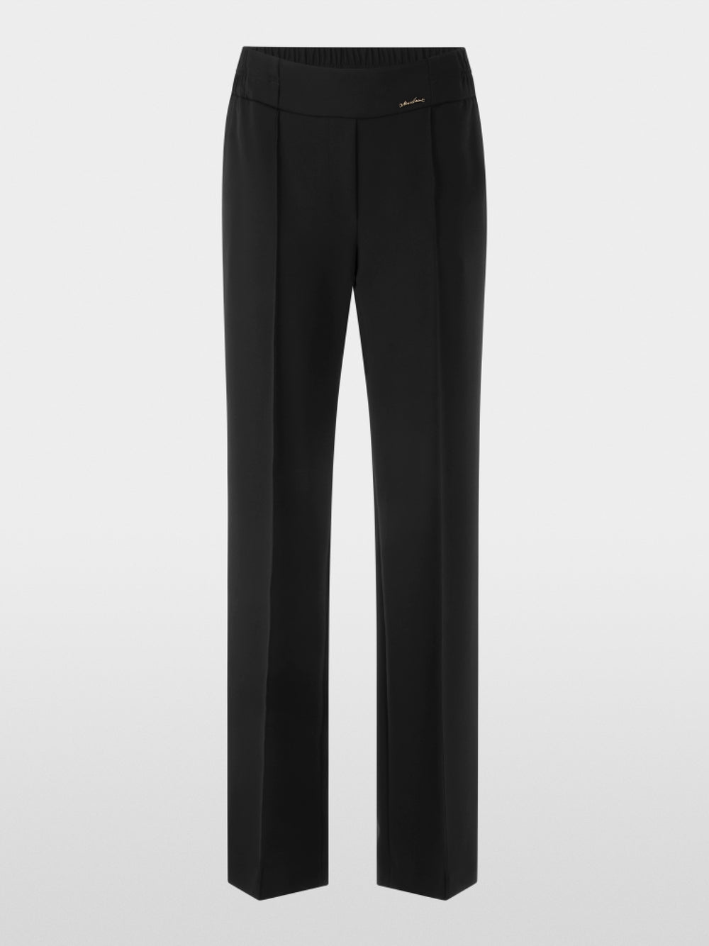 Marc Cain Black Washington Wide Fit Pull-On Trousers