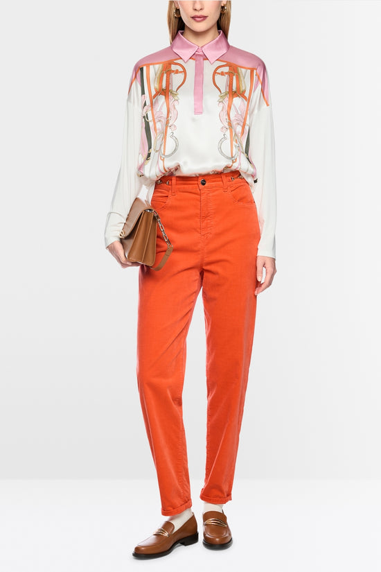 Marc Cain Tigerlily FEURA Velvet Trousers