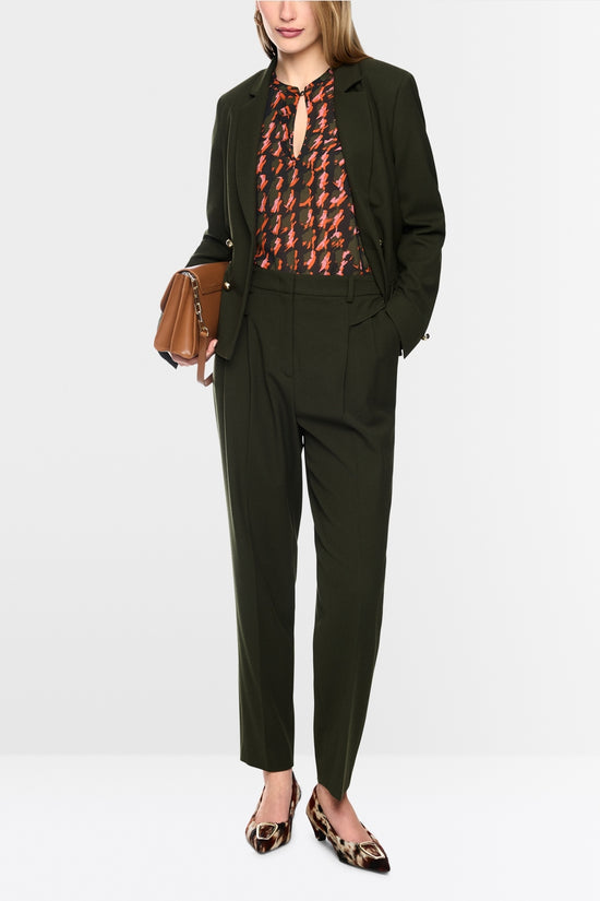 Marc Cain Forest FAQUS Trousers with Crease BC81.56 W29