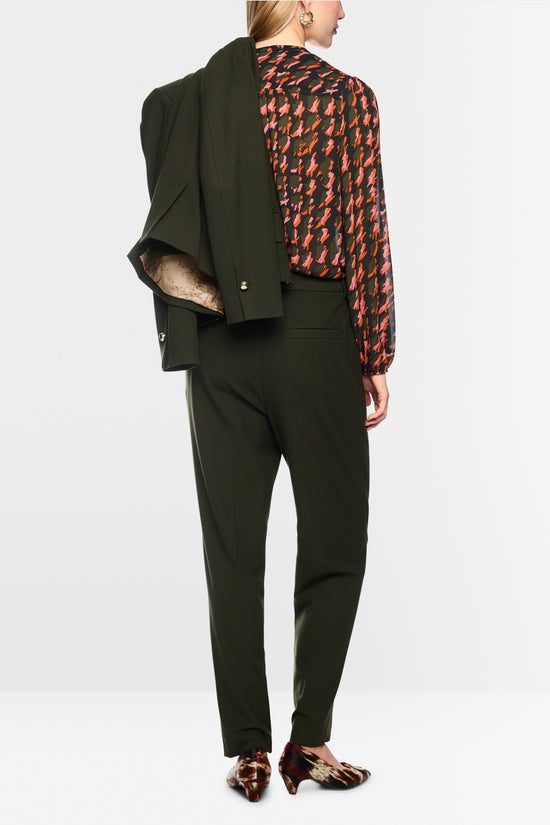 Marc Cain Forest FAQUS Trousers with Crease BC81.56 W29