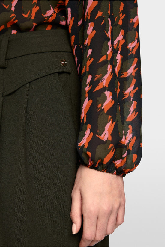 Marc Cain Forest FAQUS Trousers with Crease BC81.56 W29