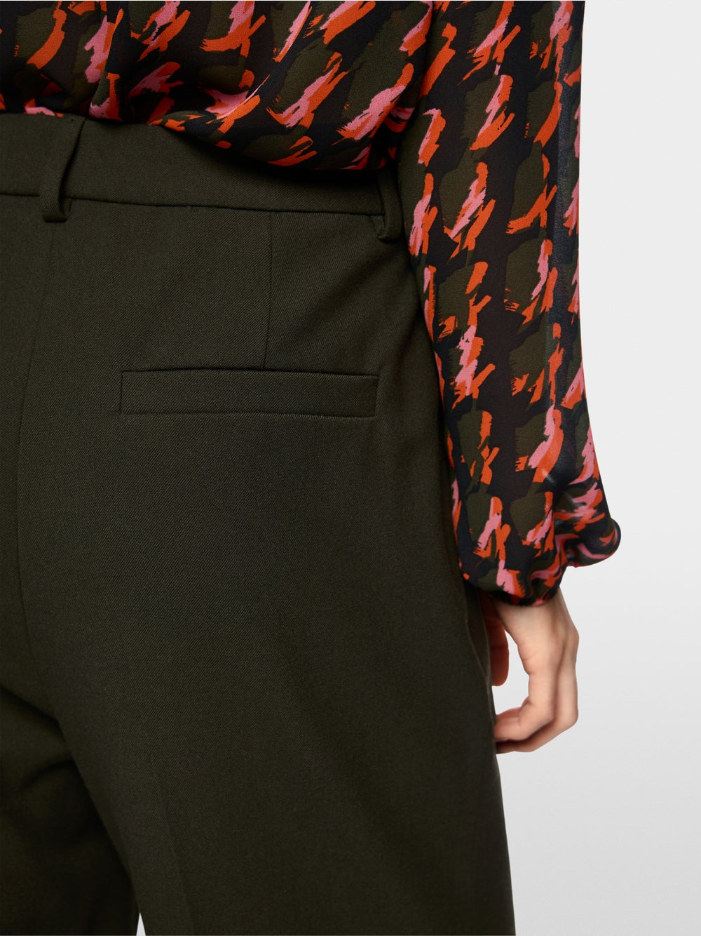 Marc Cain Forest FAQUS Trousers with Crease BC81.56 W29