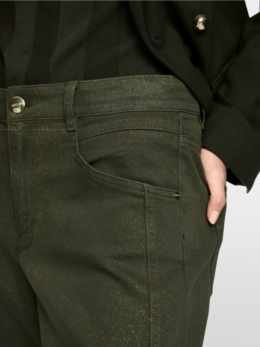 Marc Cain Forest RUMA Jeans with Glitter