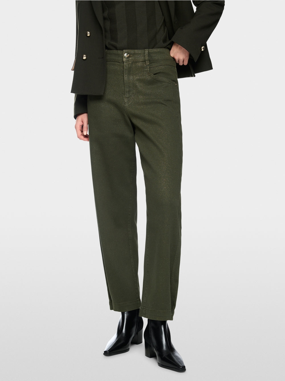 Marc Cain Forest RUMA Jeans with Glitter