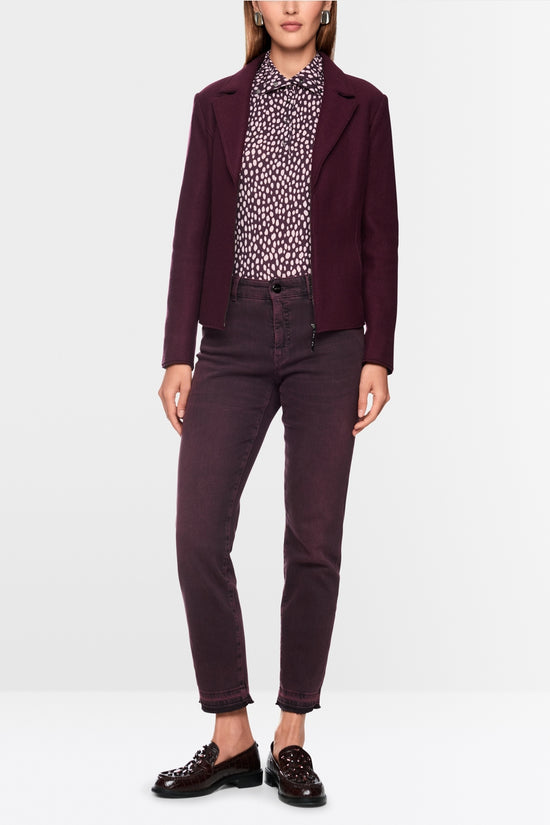 Marc Cain Wine SILEA Slim-Fit Jeans